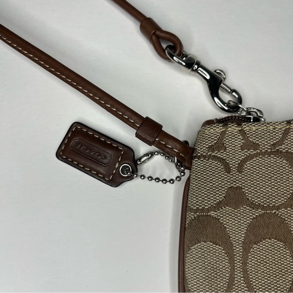 Brown Coach Wristlet - Picture 2 of 6